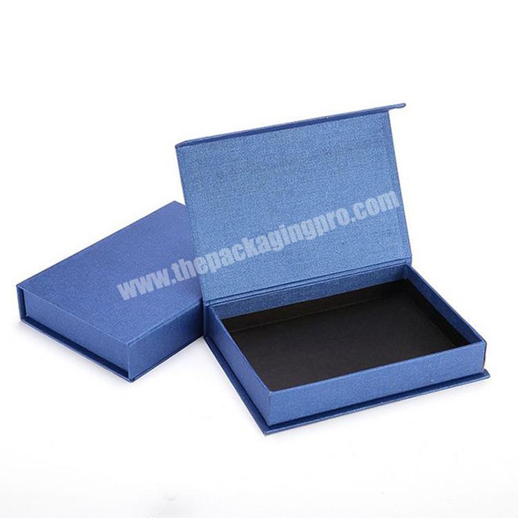 Luxury custom LOGO cardboard paper book shape VIP card gift packaging boxes with tray