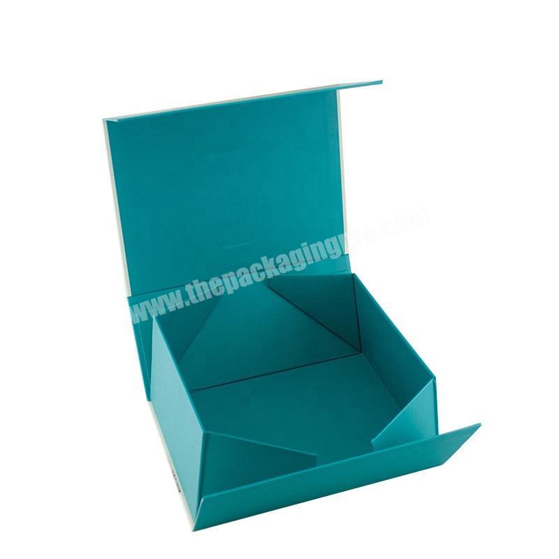 luxury custom logo folding gift box for packaging