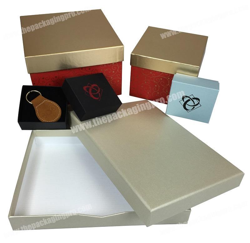 Luxury Custom Logo Hard Cardboard Paper Jewelry Box Fitness Clothing Box Packaging