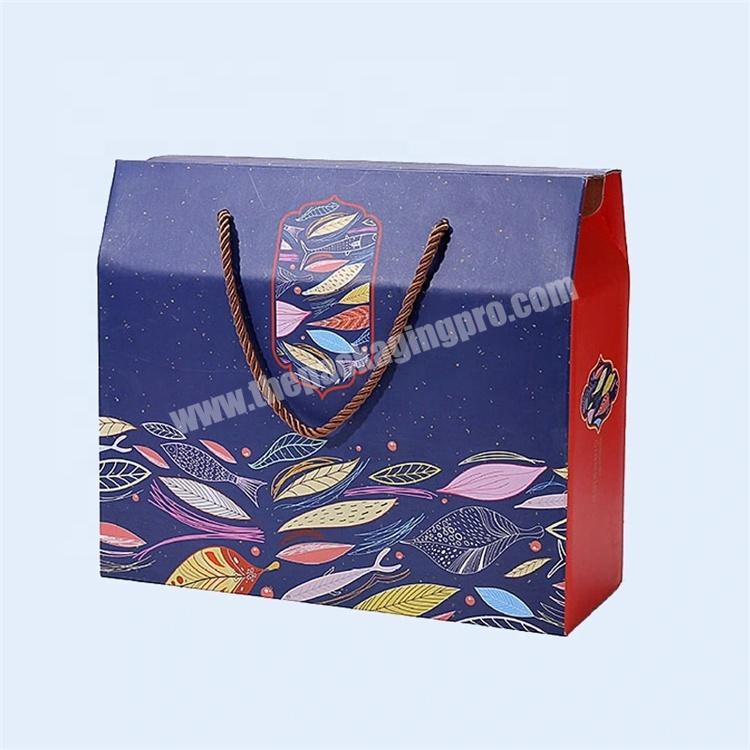 Luxury Custom Logo Packing Boxes for Food Package Kraft Paper Box