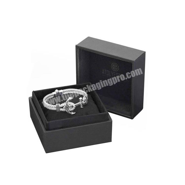luxury custom logo paper jewelry package box