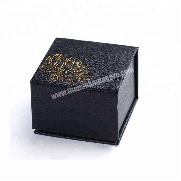 Luxury custom logo printed gift jewelry box cardboard jewelry box for jewelry packaging