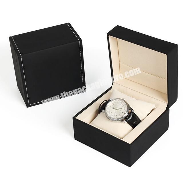 Luxury Custom OEM Gift Package PU leather Boxes For Watches