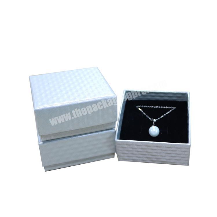luxury custom packaging necklace box paper