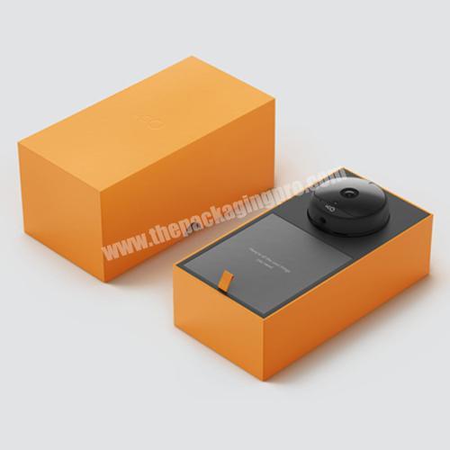 Luxury Custom Packaging Smart Electronic Product Box With Insert for Miniature Camera
