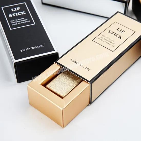 Luxury custom paper cosmetic packaging gift box oil lipgloss perfume bottle package suppliers
