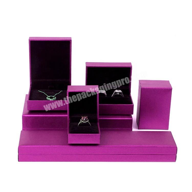 Luxury Custom Paper Wedding Jewelry Ring Box