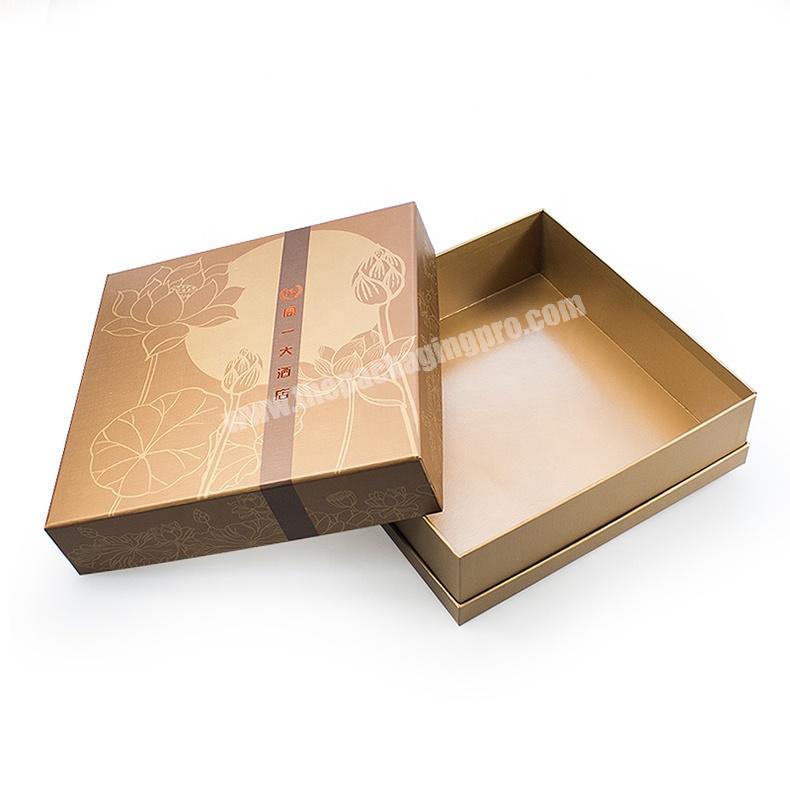 Luxury Custom Printing Apparel Packaging Box Lift Off Lid Box for Clothing