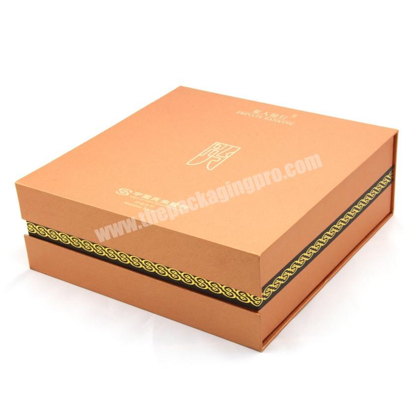 Luxury Custom Printing Paper Cardboard Flip Top Boxes With Magnetic Catch Flat Pack Paper Gift Box