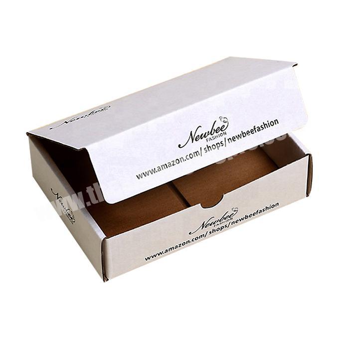 Luxury custom recyclable pure white cardboard gift packaging box lip and base bridesmaid gift box for dress hair extension