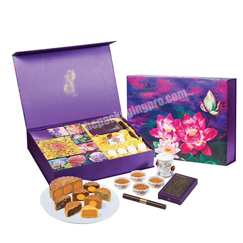 Buy Custom Luxury Gift Box Rigid Paper Food Packaging Mooncake Box from  Guangzhou Jinzheng Packaging Products Co., Ltd., China