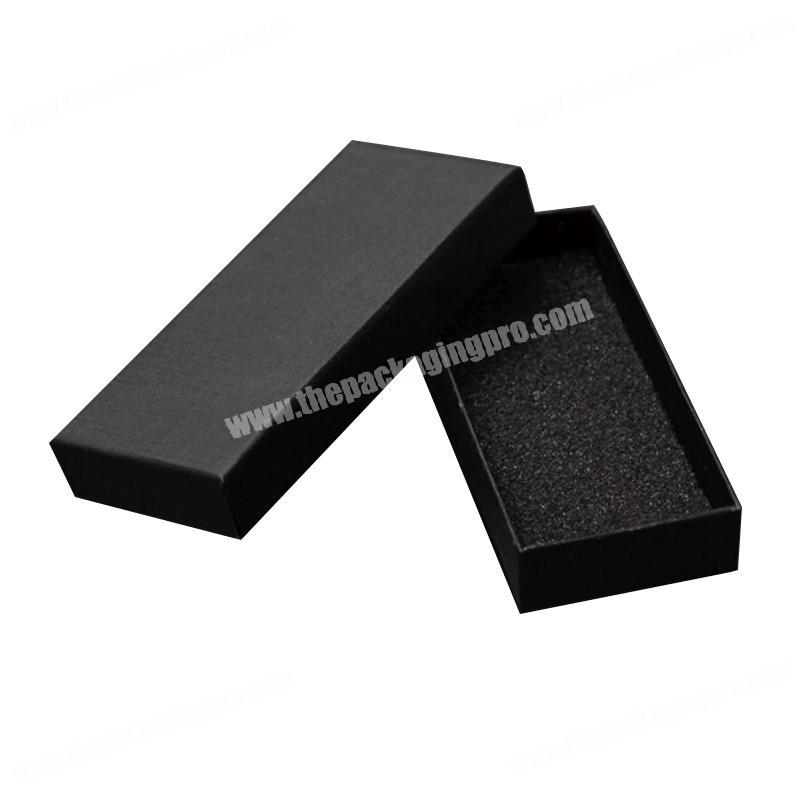 Luxury custom wedding photo present packaging cardboard paper gift pen flash drive USB box