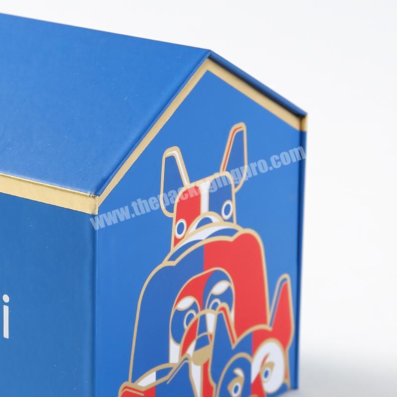 Luxury customized high-end  rigid coated paper  special creative shape printing packaging gift box with for beverge