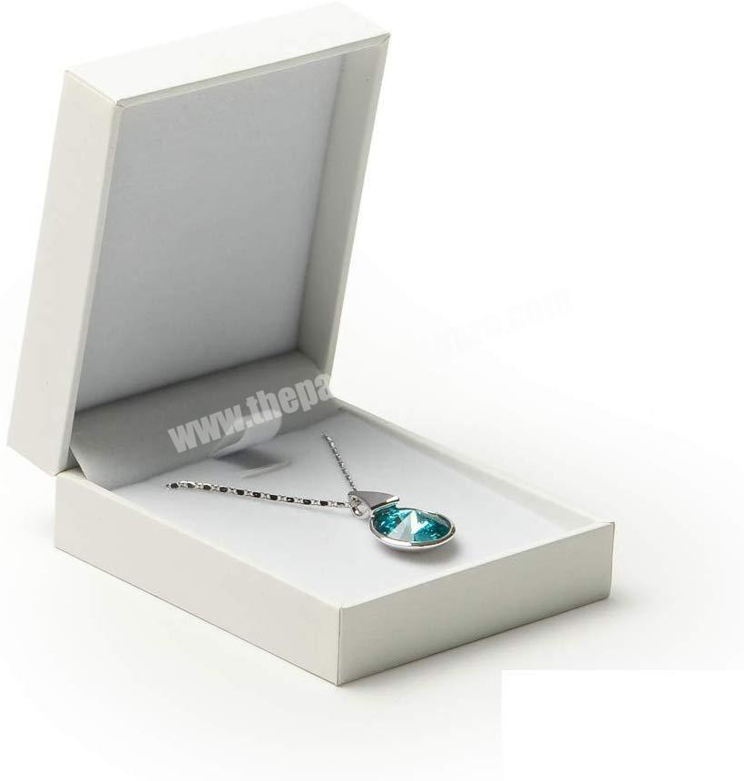 Luxury Design Custom Logo Board Gift Packaging Boxes for Necklace