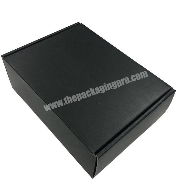 Luxury Design Eco Friendly Custom Brand Printing Folding Paper Corrugated Packaging Clothes Shipping Box