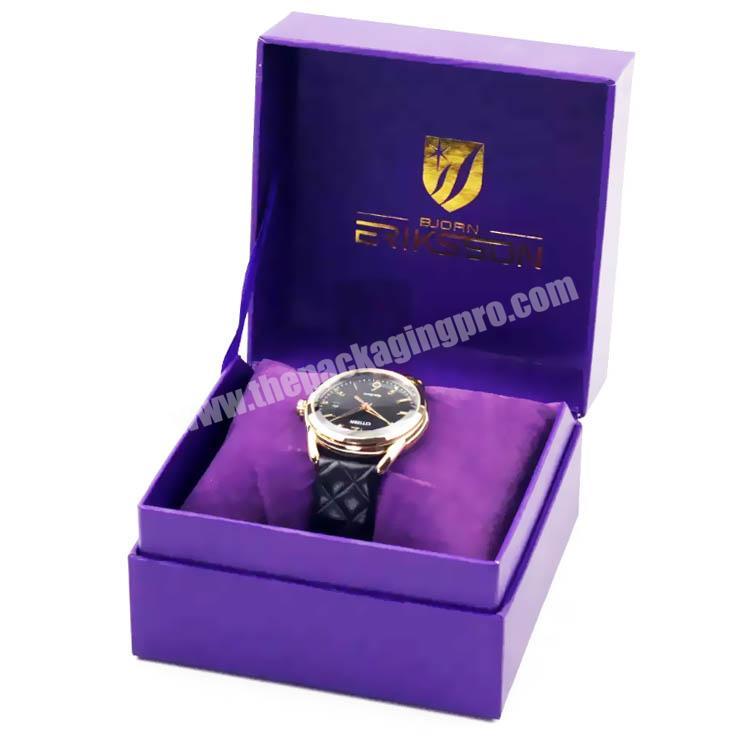 Luxury Display Custom logo Printed  Display Jewelry Paper Packaging Box for Watch Gift Box