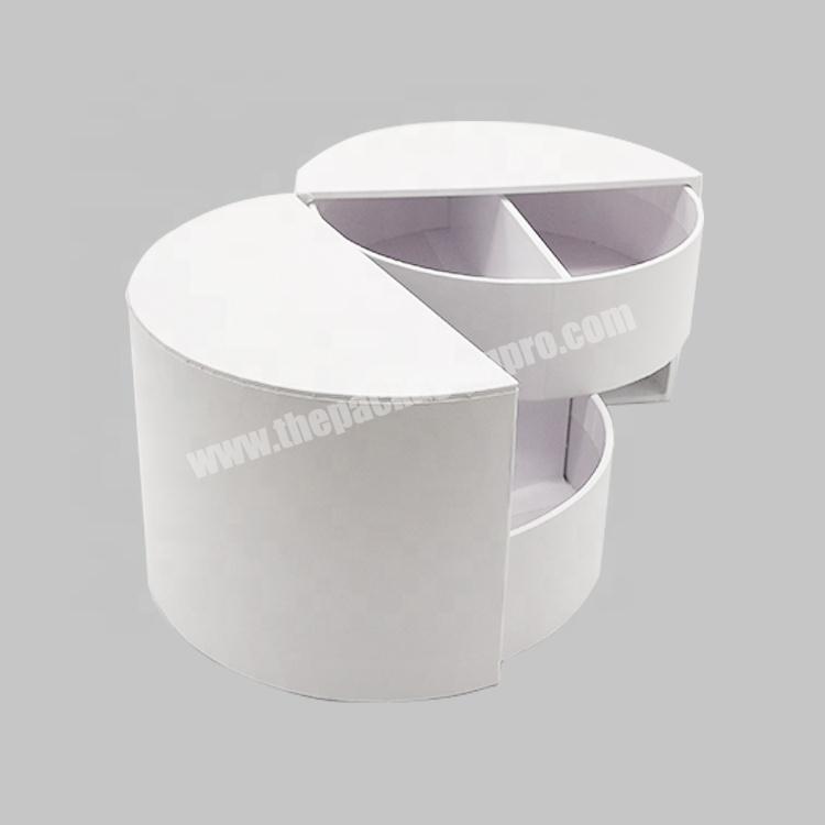 Luxury Double Door Design Paper Tube Perfume Packaging Box