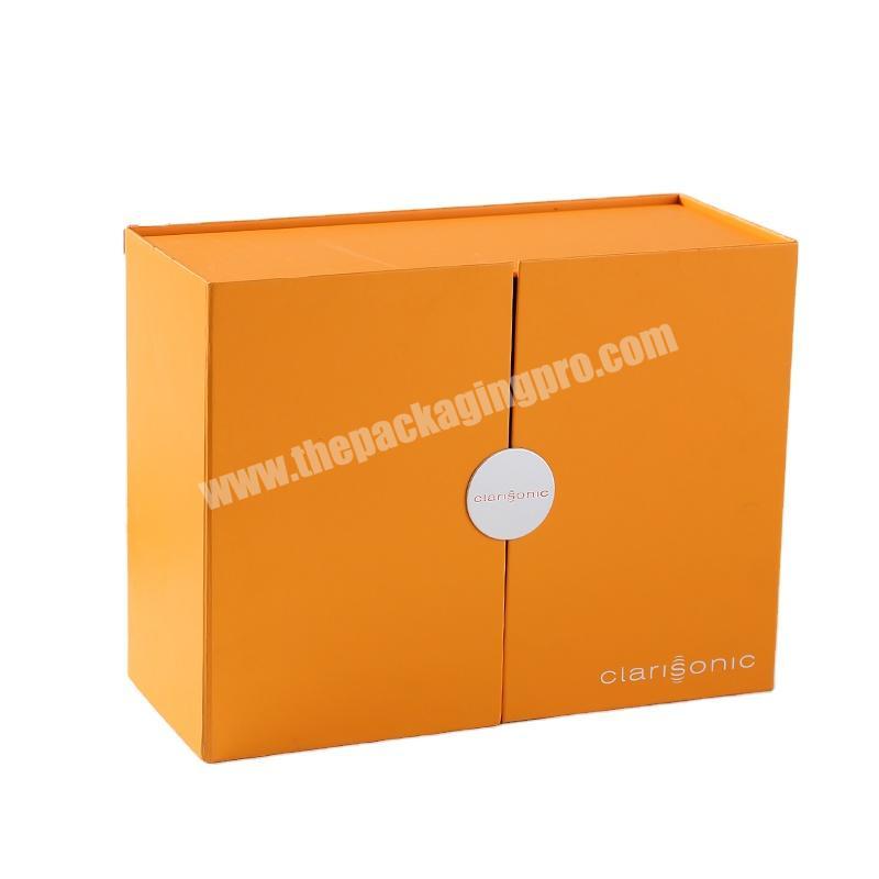Luxury  eco friendly electronic products packaging box for  gift box  luxury eco  gift box for man skin care packaging