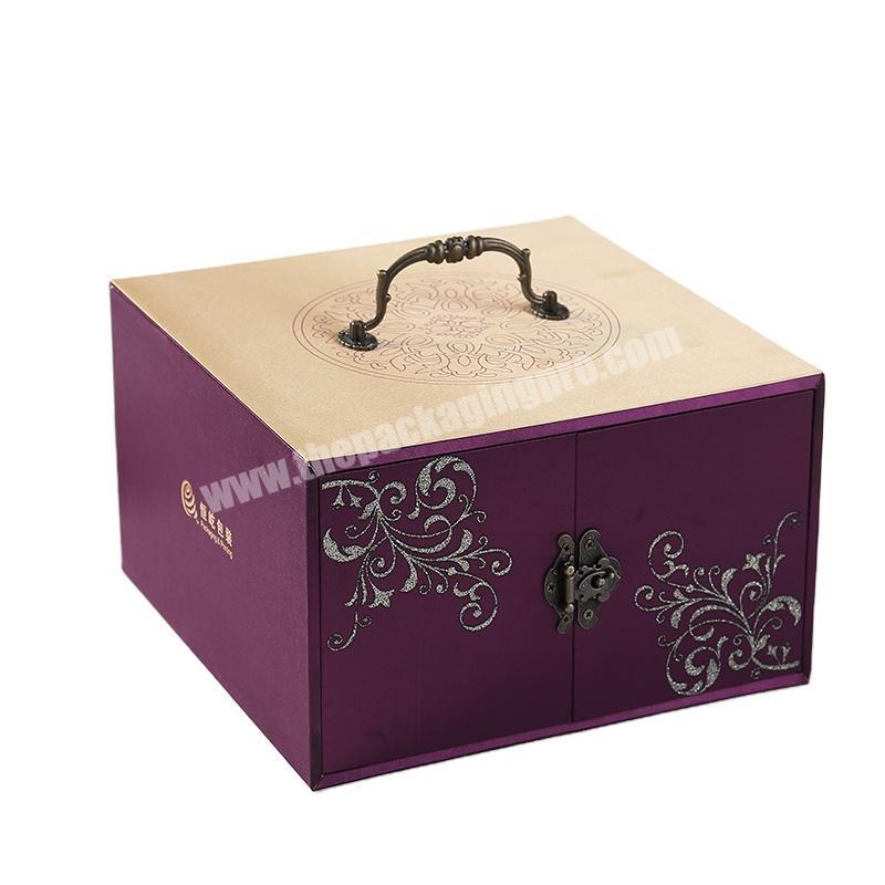 Luxury  eco friendly  packaging box for gift box for moon cake packaging