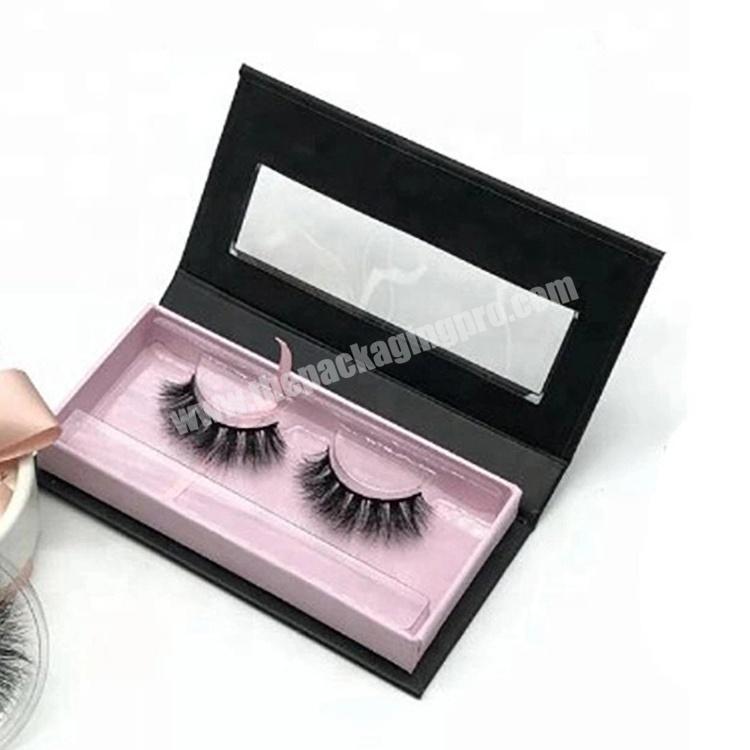 Luxury Empty Cardboard Paper Packaging Folding Magnetic Beauty Eyelash Gift Box