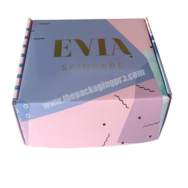 Luxury Fashion Design Cardboard Paper Packaging Gift Box Custom Carton Box