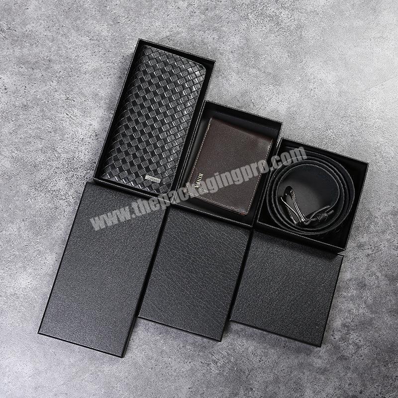 Luxury Gift Box Customized Cardboard Paper Wallet Packaging Box For Wallet in Guangzhou