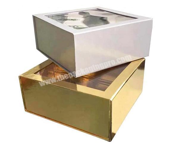 Luxury gift boxes full color print cardboard packaging with wholesale price
