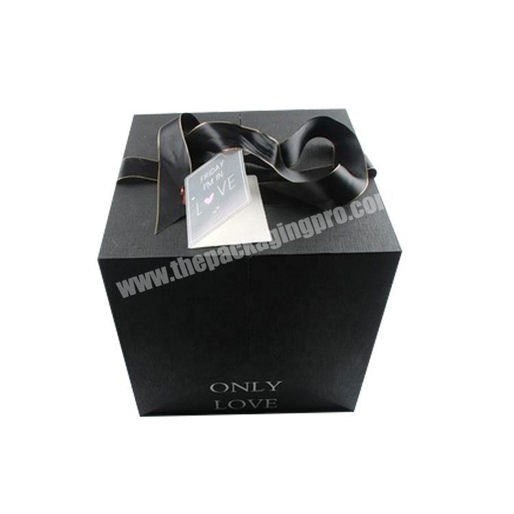 Luxury Gift Boxes Paper Custom Pandora Make Up Rose Shipping Sweet Jewelry with Logo Jewelry Packaging Box Flowers