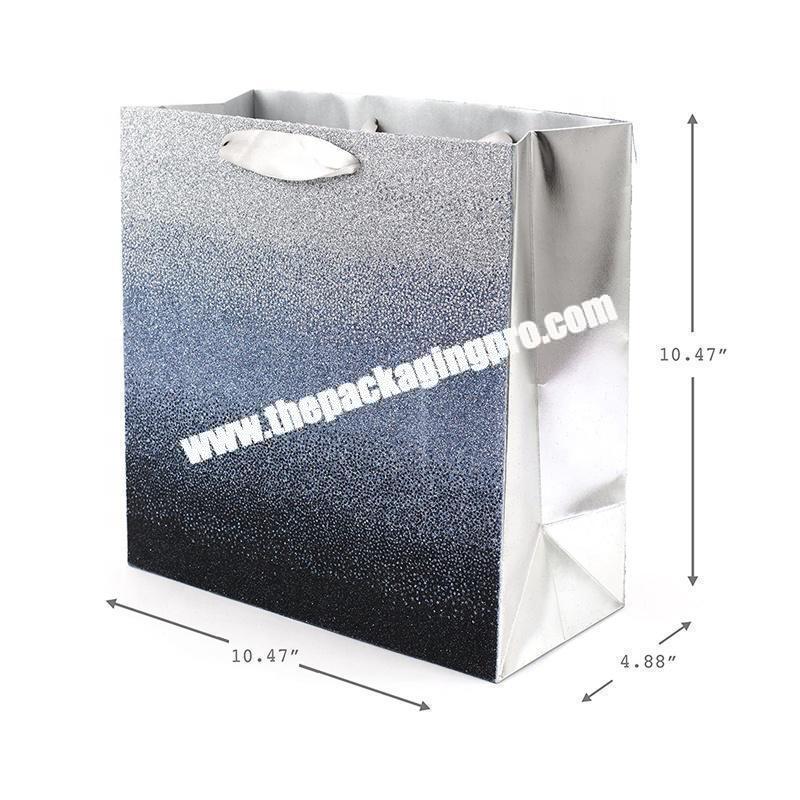 Luxury Gift Paper Bag Custom Made Printed Logo Paper Bags With Handles Luxury