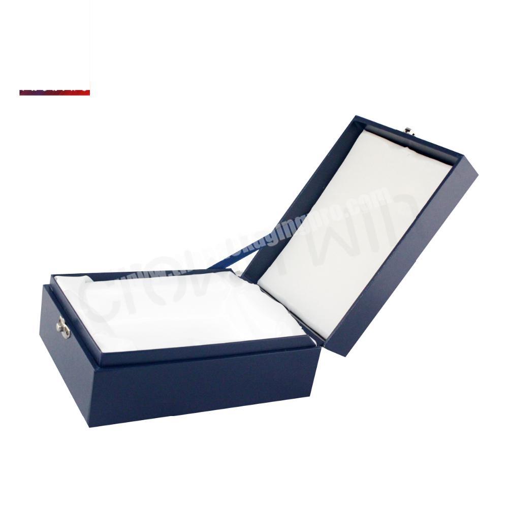 Luxury Gift Paper Box With Display For Jewelry Crownwin Packaging