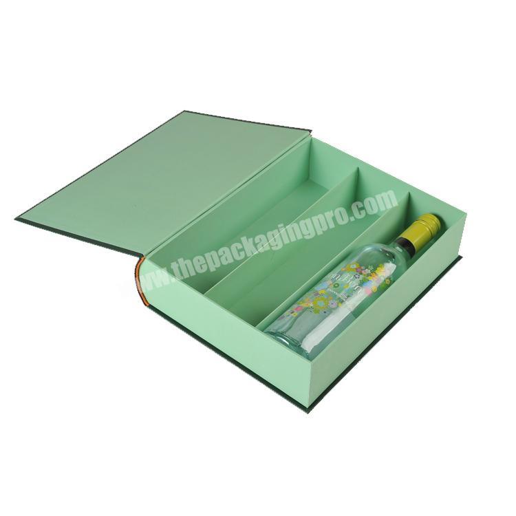 Luxury Glass Bottle Packaging Box For Olive Oil