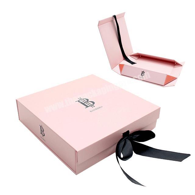 Luxury Gloss Magnetic Foldable Gift Box Collapsible Gift Boxes