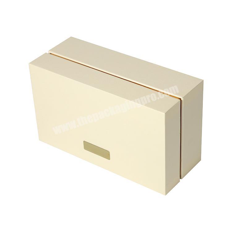 Luxury Gold hot stamping gift jewelry christmas music boxes Watch custom box packaging