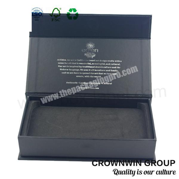 Luxury Hard Paper Box For Belt With Insert CrownWin Packaging