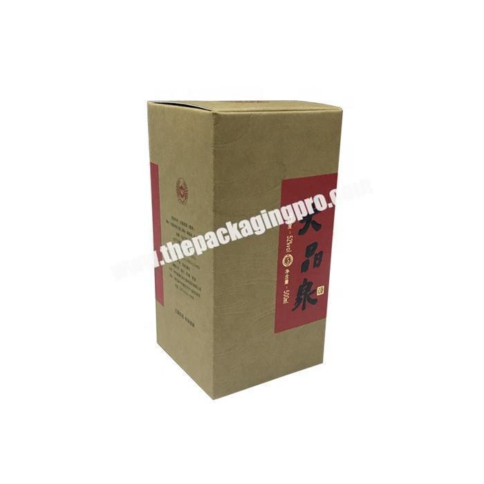 Luxury heavy duty corrugated paper jar packaging shipping box