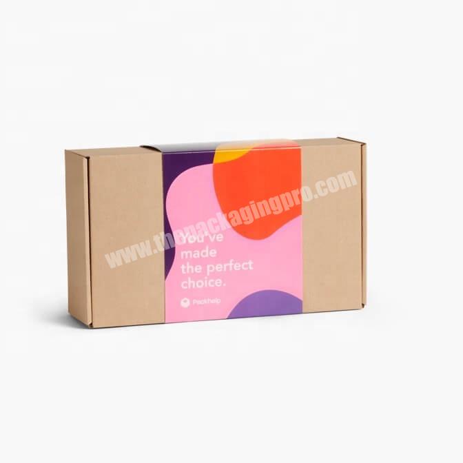Luxury high quality kraft paper sunglasses packaging box gift box customized
