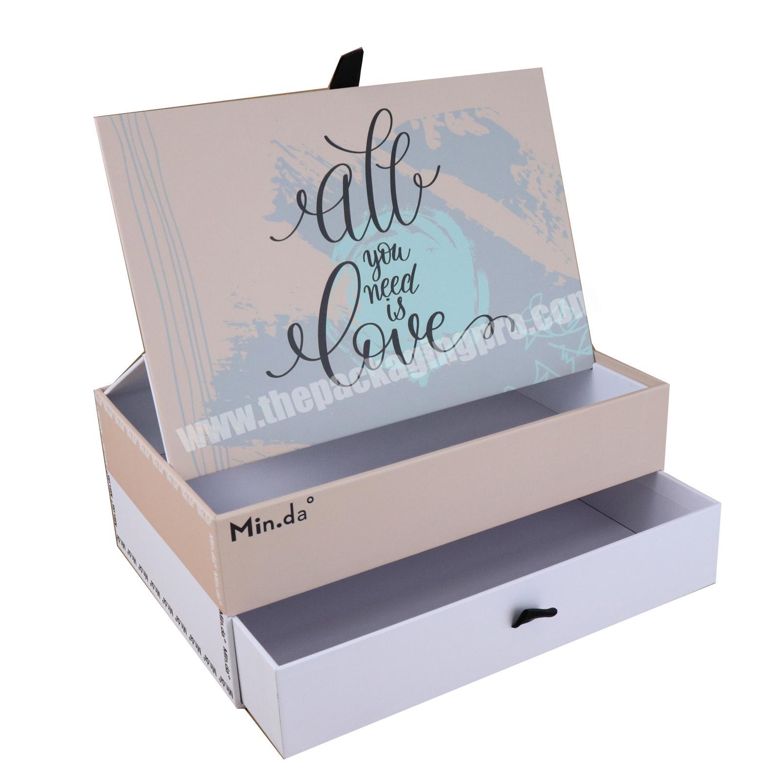 luxury high quality new design custom cosmetic gift paper box