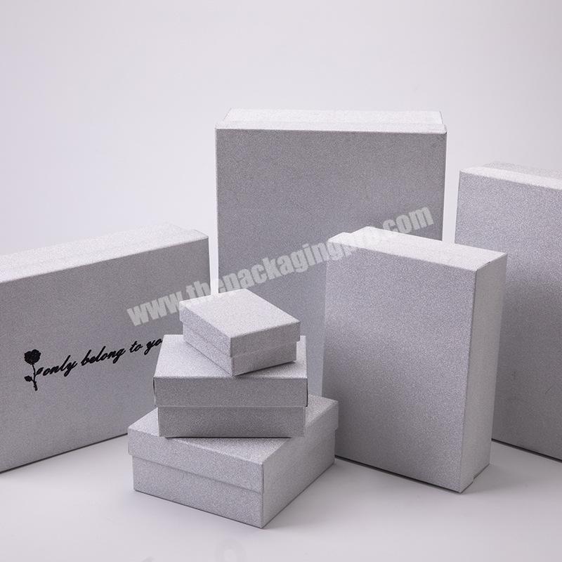 Luxury Hot Stamping Printing Birthday Accessories Gift Packaging Box
