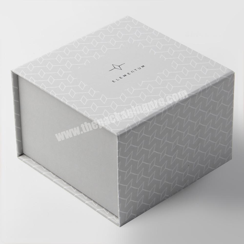 luxury ivory EVA diecut perfume packaging paper box