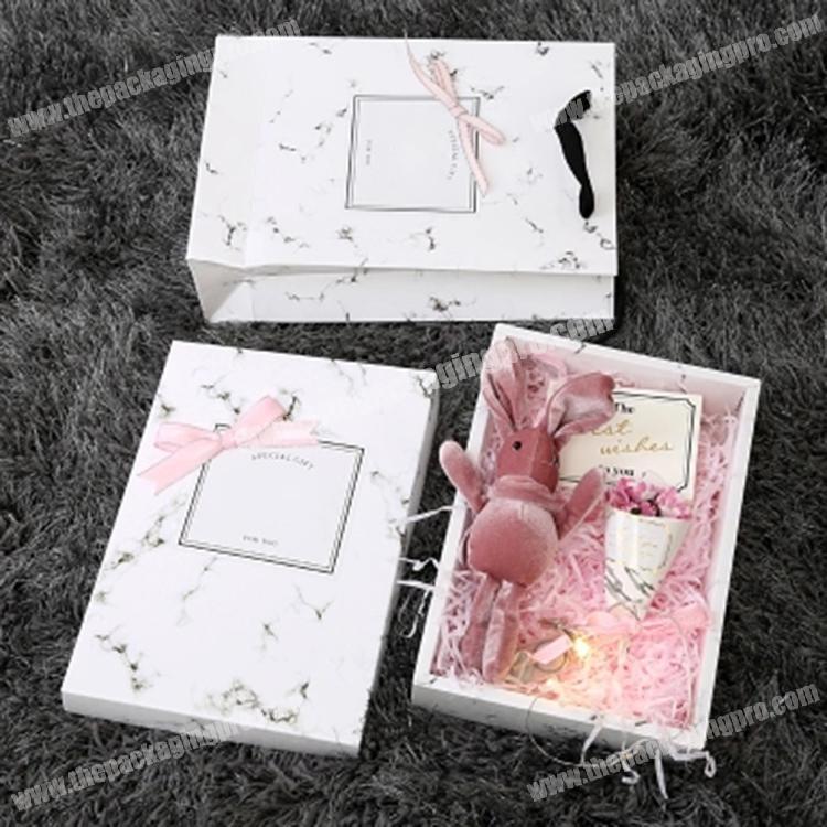 luxury jewelry box logo printing cardboard packaging paper gift box