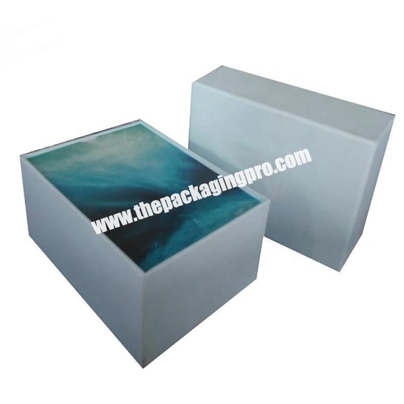 Luxury Leather Exquisite Magnetic Cardboard Paper Packaging Gift box