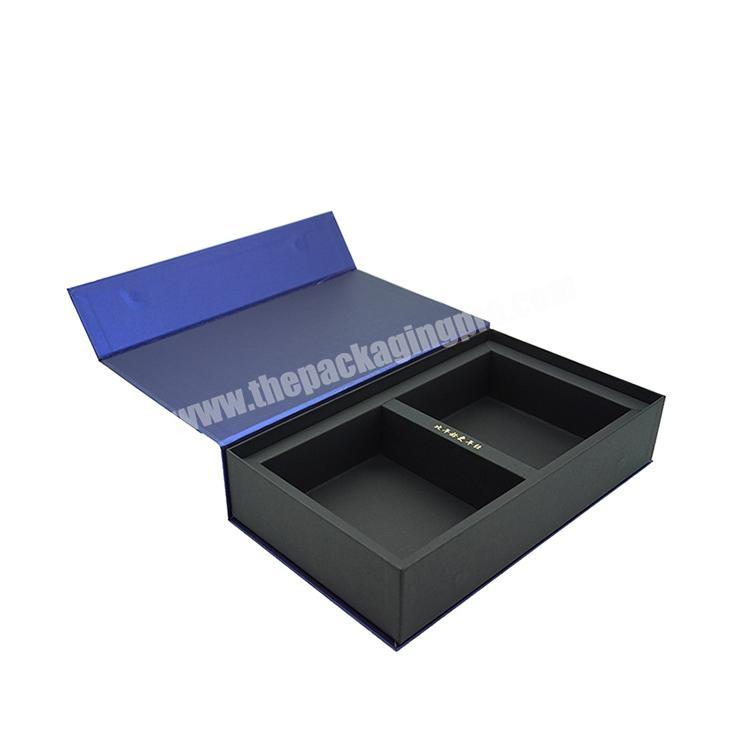 Luxury magnetic cardboard gift packaging custom paper tea box wholesale tea packaging