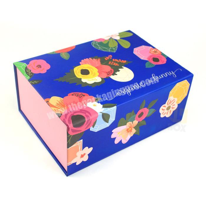 Luxury Magnetic Cardboard Magnetic Wedding Dress Paper Packaging Box Custom