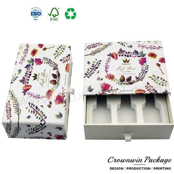 Luxury Magnetic Cosmetic Paper Box For Perfume CrownWin Packaging