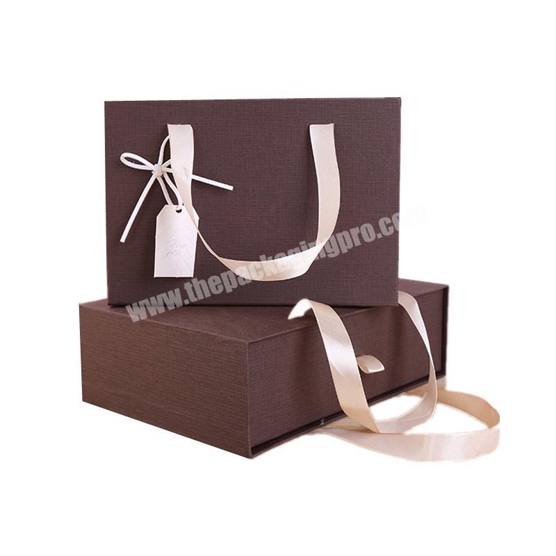 luxury magnetic gift box paper custom gift box packaging
