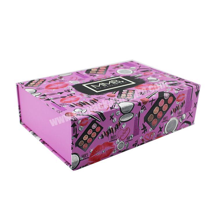 Luxury Magnetic Paper Cosmetic Box Custom Packaging Custom Makeup Box Set