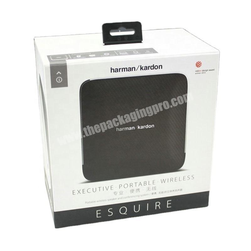 Luxury Magnetic Paper Packaging  Portable Wireless Speaker Gift Box