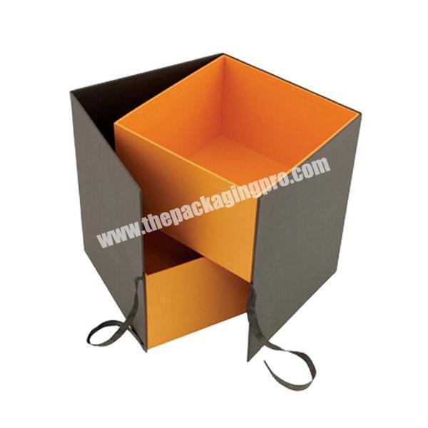 luxury magnetic paper pendant jewerrly gift box  packaging