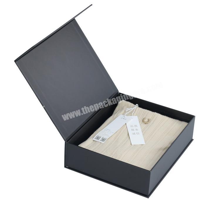 Luxury matte paper custom bridesmaid gift clothing packaging box
