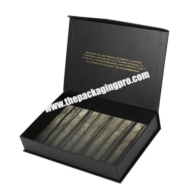 luxury menswear boxes biodegradable clothing packaging